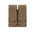 Double Stacked M4/M16 Coyote Brown Mag Pouches