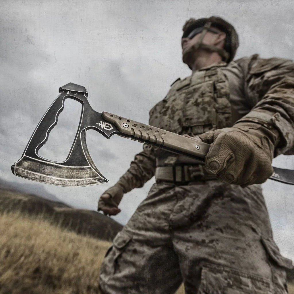 Downrange 420HC Steel Body Tomahawk