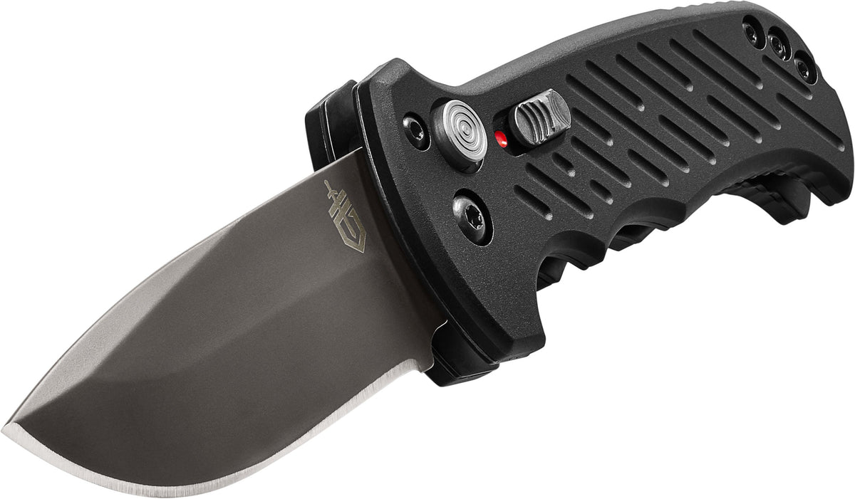 Gerber 06 Drop Point Blade Auto Folding Knife