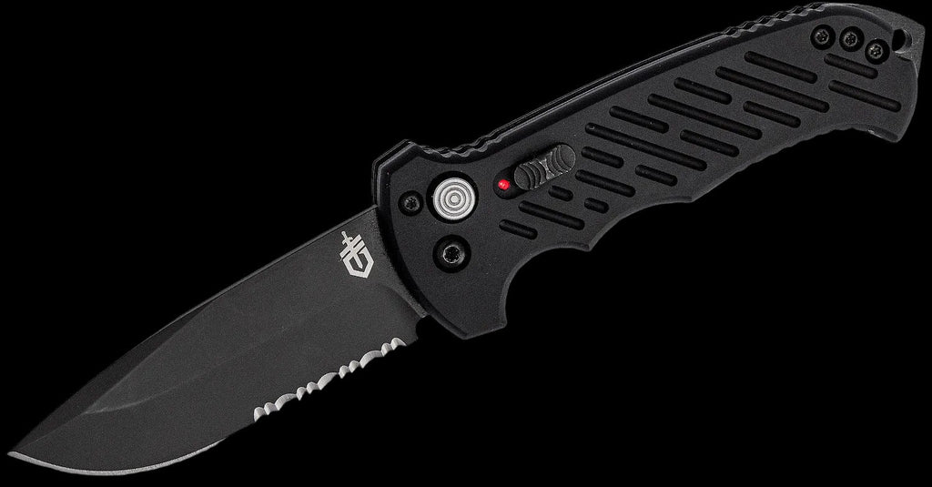 Gerber 06 Drop Point Blade Auto Folding Knife