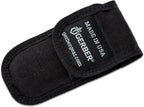 Gerber 06 Push Button AUTO Combo Tanto Blade Folding Knife Black
