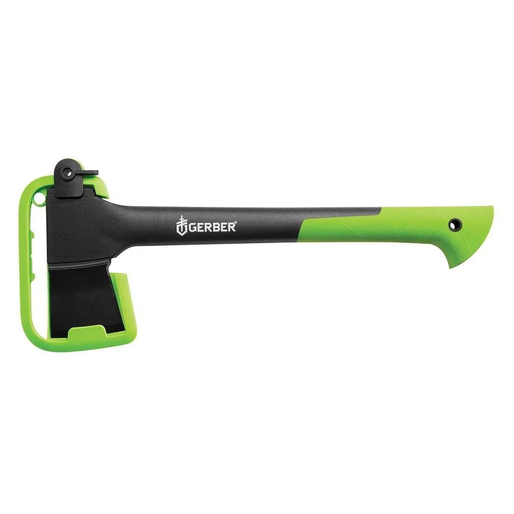 Gerber 17.5" Black and Green Freescape Camp Hatchet