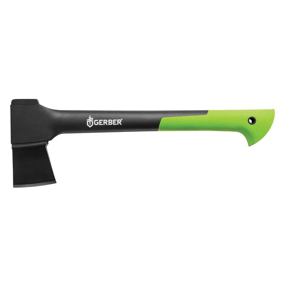 Gerber 17.5" Black and Green Freescape Camp Hatchet
