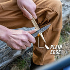 Gerber Affinity Frame Lock EDC Steel Knife Copper