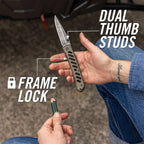 Gerber Affirm Steel Plain Edge EDC Folding Knife
