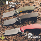 Gerber Asada Cleaver Blade Folding Pocket Knife