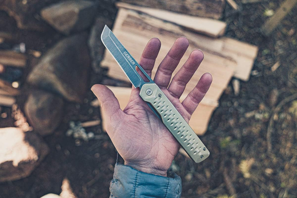 Gerber Ayako Folding Pocket Plain Edge Knife