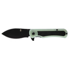 Gerber Confidant Black and Jade Drop Point Blade Knife