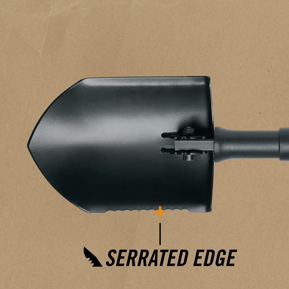 Gerber E-Tool Tactical Folding Spade and Camping Shovel