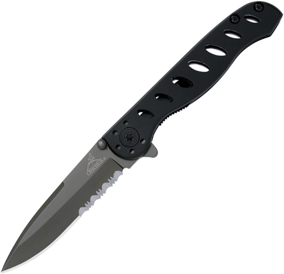 Gerber EVO Jr Knife Stainless Steel Titanium Nitride-Coated Blade