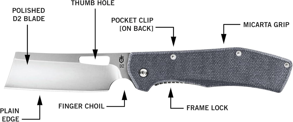 Gerber Flatiron Micarta EDC Cleaver