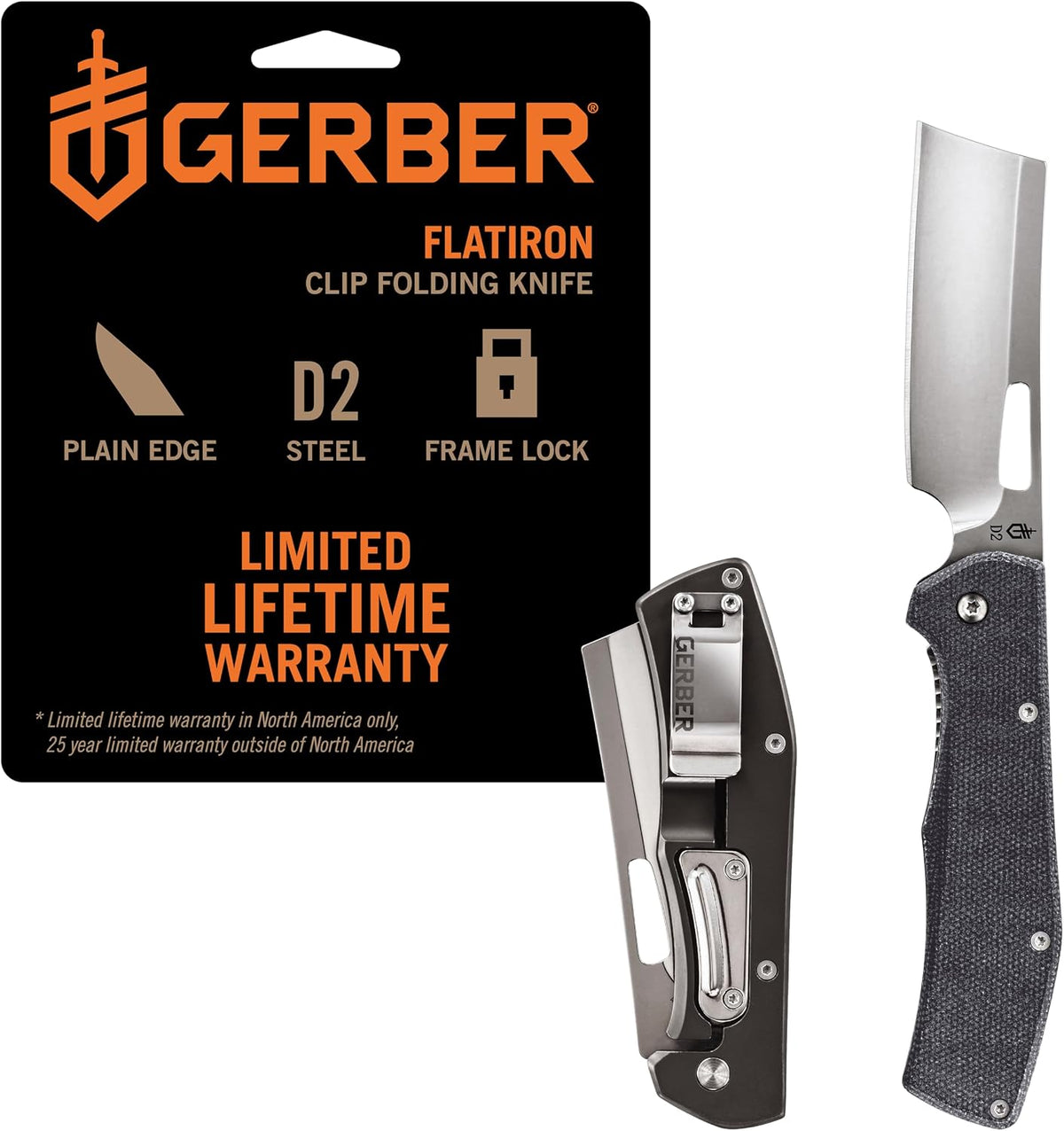 Gerber Flatiron Micarta EDC Cleaver