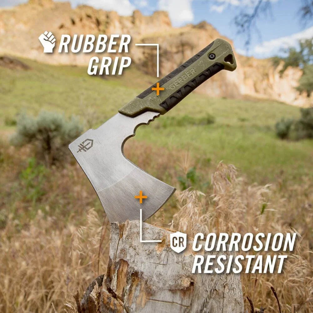 Gerber Full Tang Corrosion Resistant Pack Hatchet