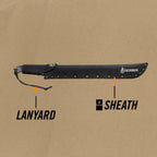 Gerber Gator Bush High Carbon 1050 Steel Machete