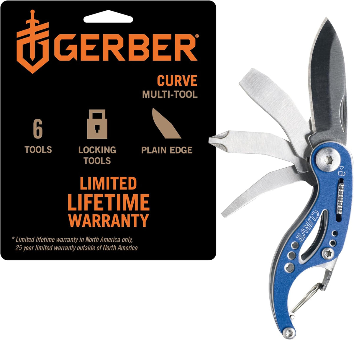 Gerber Gear Curve EDC Multitool 6-in-1