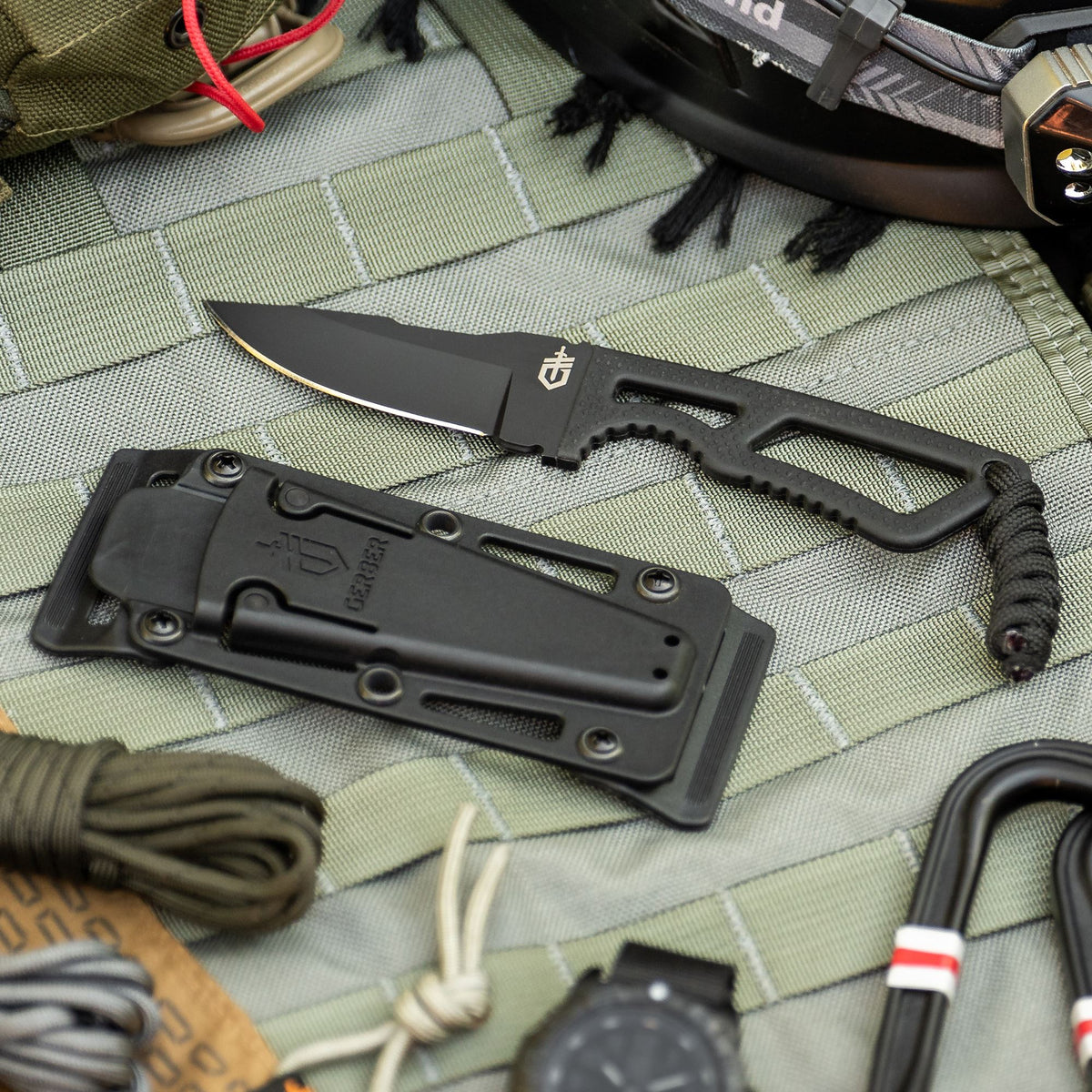 Gerber Ghost Strike Fixed Blade Skeletal Frame Knife