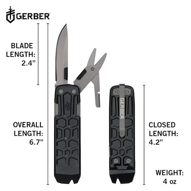 Gerber Lockdown 2.5" Blade Slim Multitool