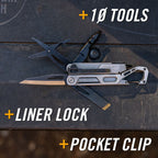 Gerber Stakeout 10 Tool Stainless Steel Multitool