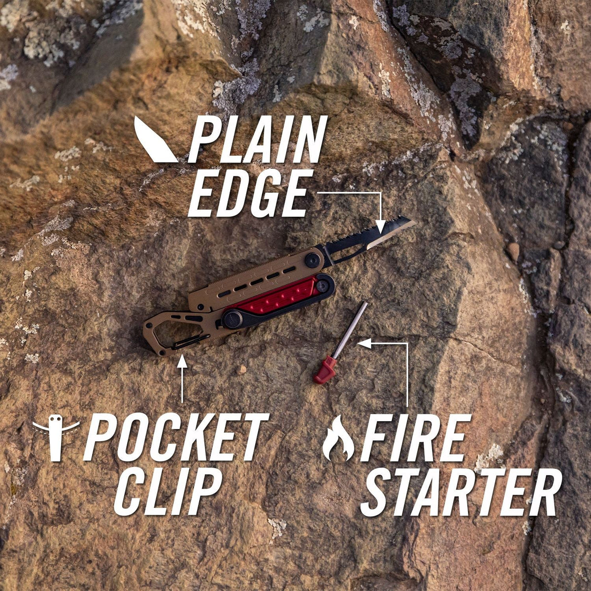 Gerber Stakeout Spark 10 Tool Multitool