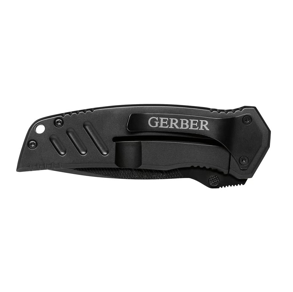 Gerber Swagger Drop Point Serrated Edge G10 Handle Folding Knife