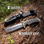 Gerber Ultimate Serrated Edge Fixed Blade Knife