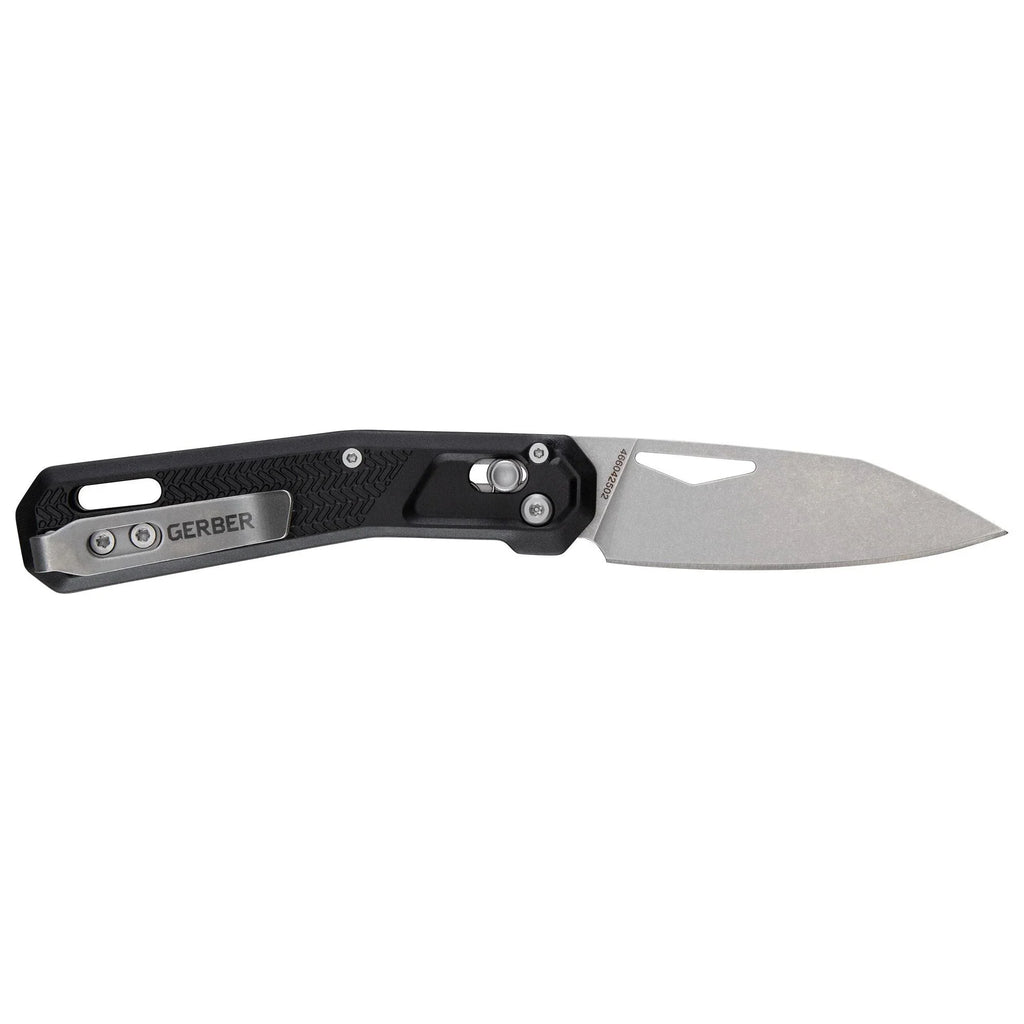 Gerber Vista Plain Edge Flip Blade 440A Stainless Steel Pocketknife