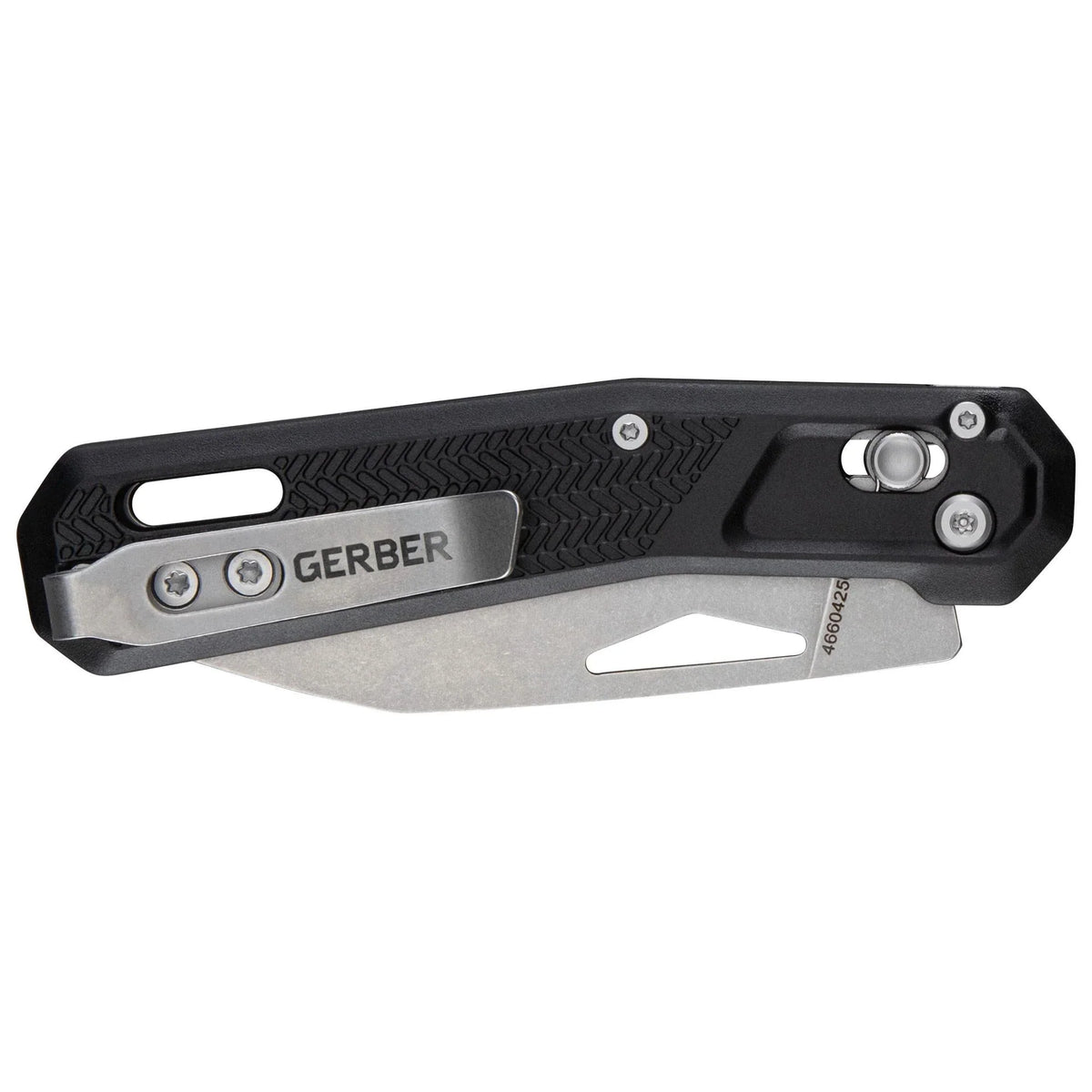 Gerber Vista Plain Edge Flip Blade 440A Stainless Steel Pocketknife