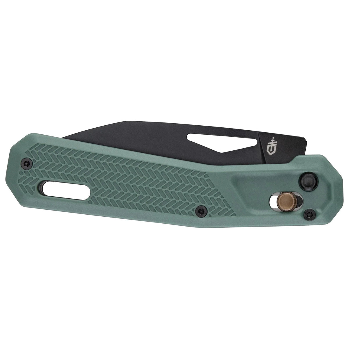 Gerber Vista Plain Edge Flip Blade 440A Stainless Steel Pocketknife