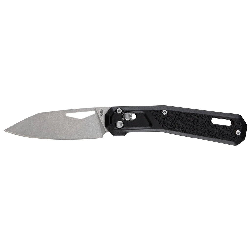 Gerber Vista Plain Edge Flip Blade 440A Stainless Steel Pocketknife