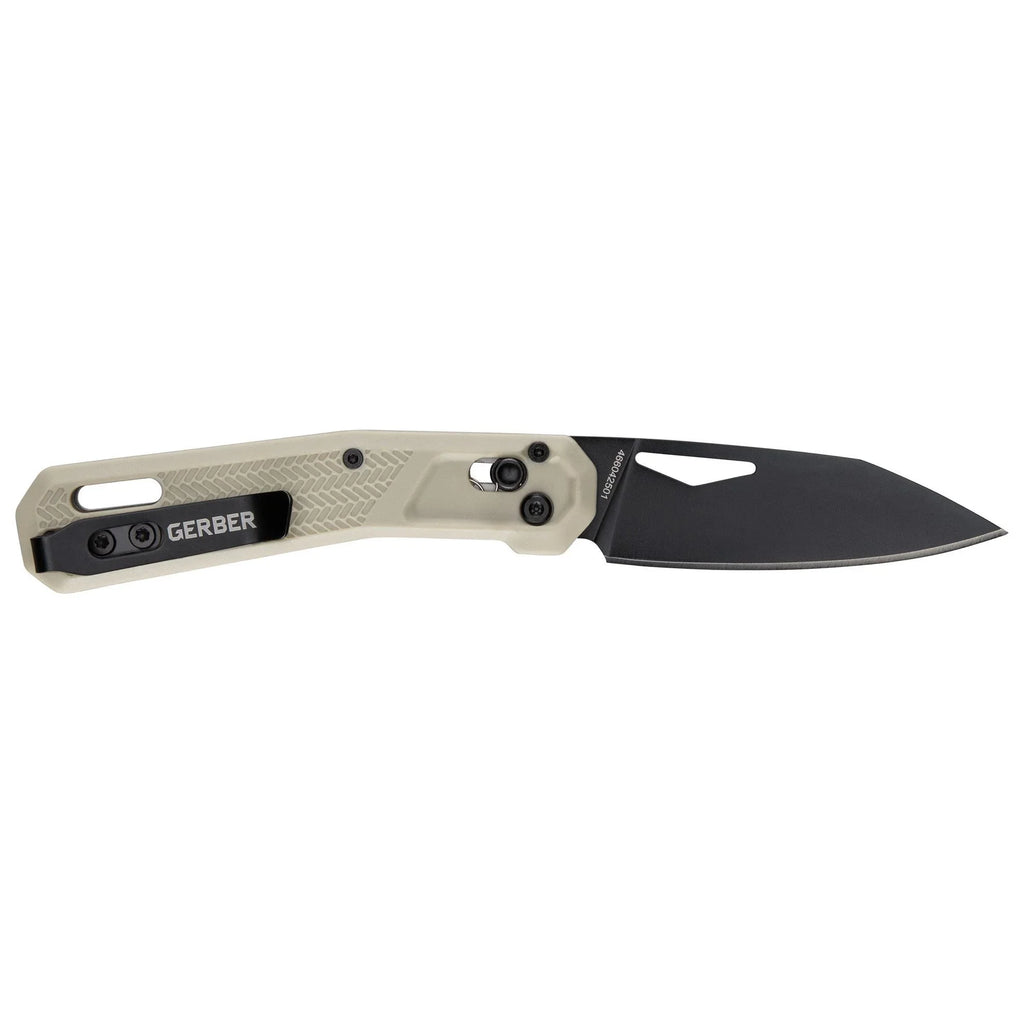 Gerber Vista Plain Edge Flip Blade 440A Stainless Steel Pocketknife