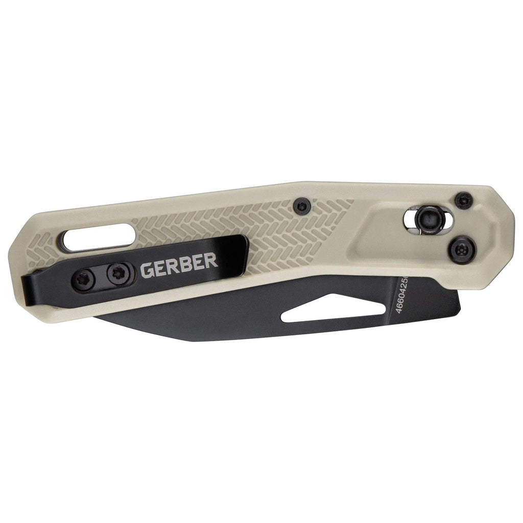 Gerber Vista Plain Edge Flip Blade 440A Stainless Steel Pocketknife