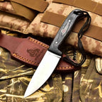 Stainless Steel Hunting Knife – Multiple Handle Colors | JW SteelCrafts