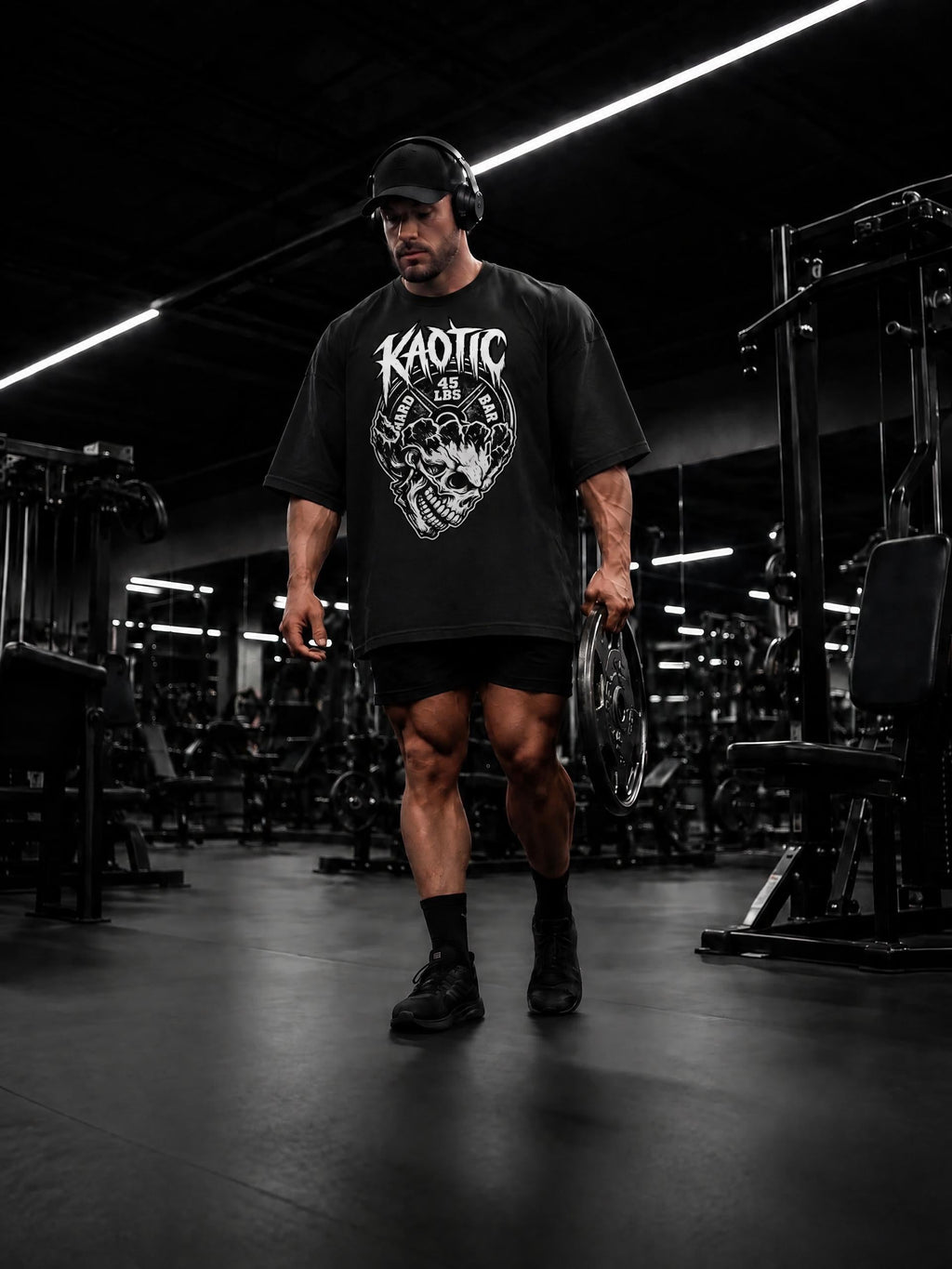 KAOTIC GYM SKULL PLATE