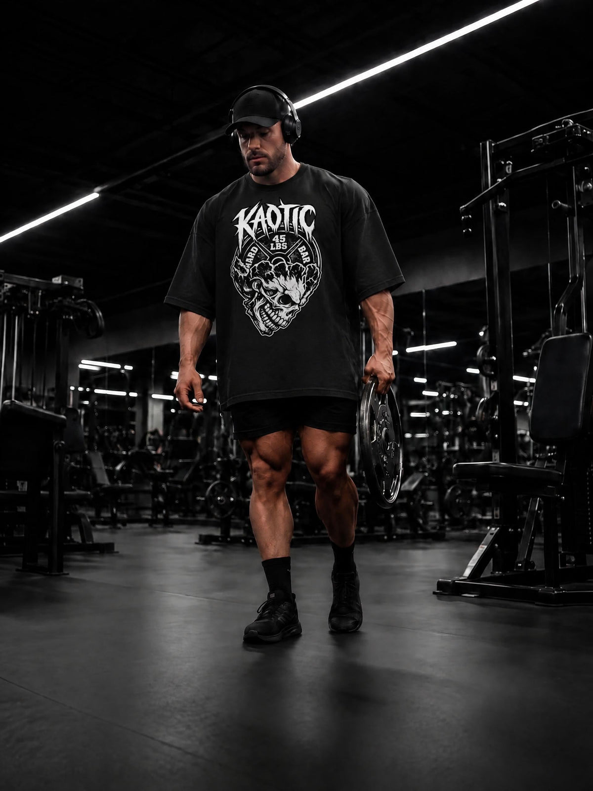 KAOTIC GYM SKULL PLATE