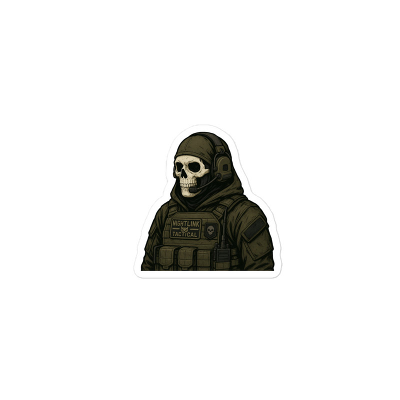 Skull Soldier sticker