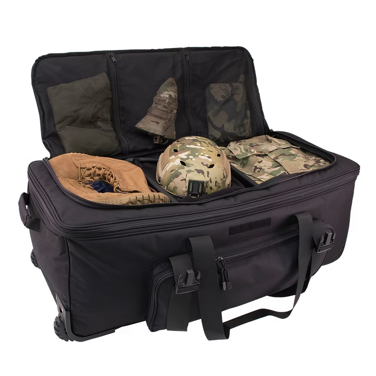 Mercury Expandable Rolling Black Deployment Bag
