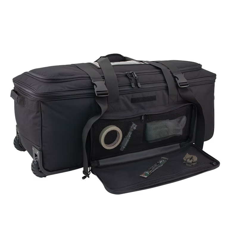 Mercury Expandable Rolling Black Deployment Bag