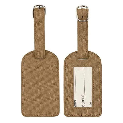 Mercury Tactical Gear Coyote Brown Luggage Tag
