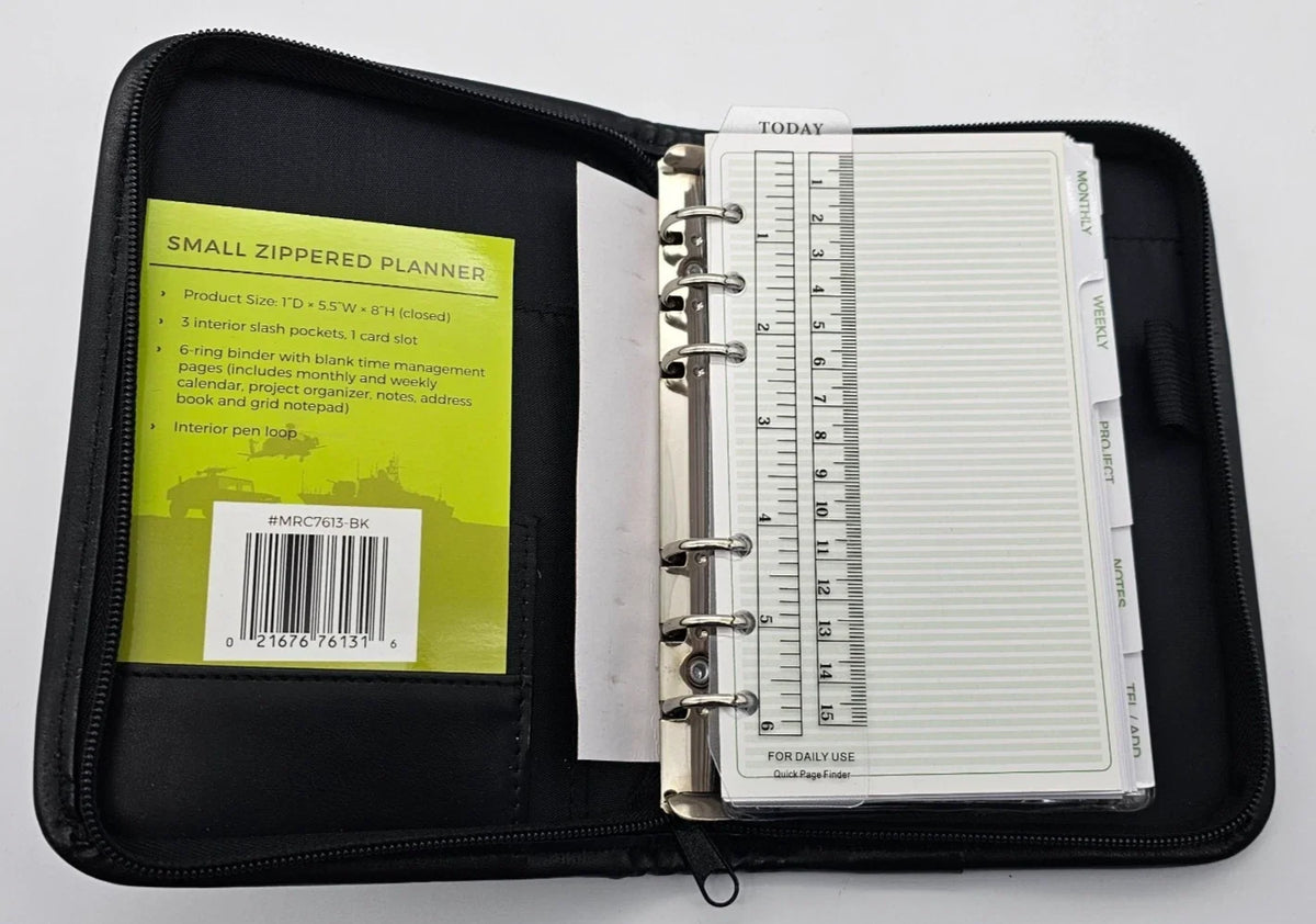 Mercury Tactical Gear Small Zippered Planner