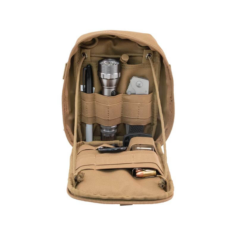 MOLLE Deluxe Coyote Brown Utility Pouch