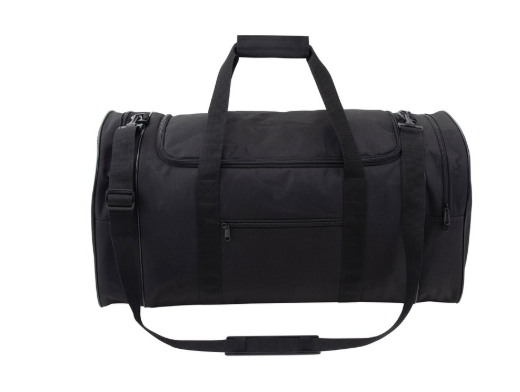 Recruit Black Duffle Bag TAA Compliant