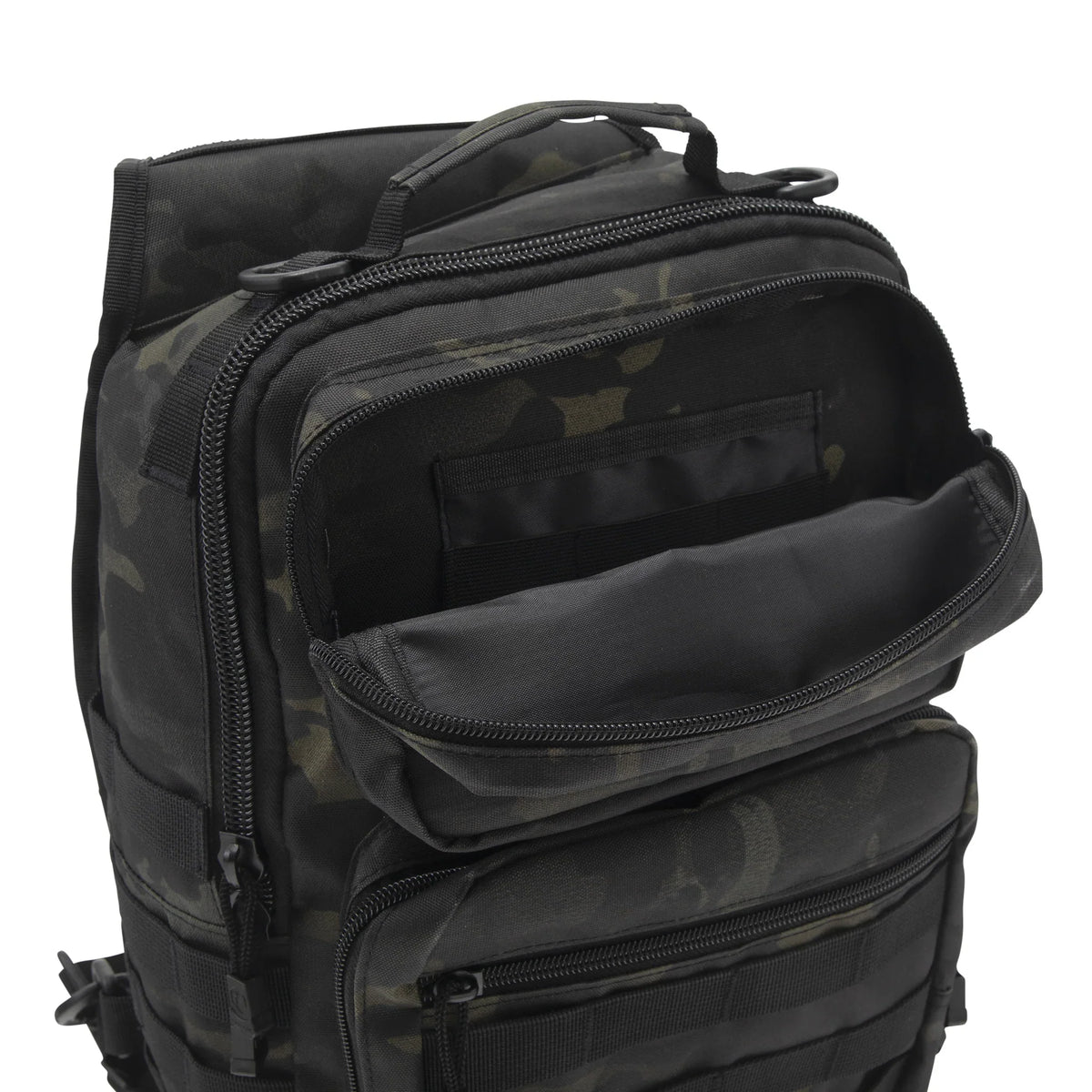 ShadowStrider Multicam Black Sling Backpack