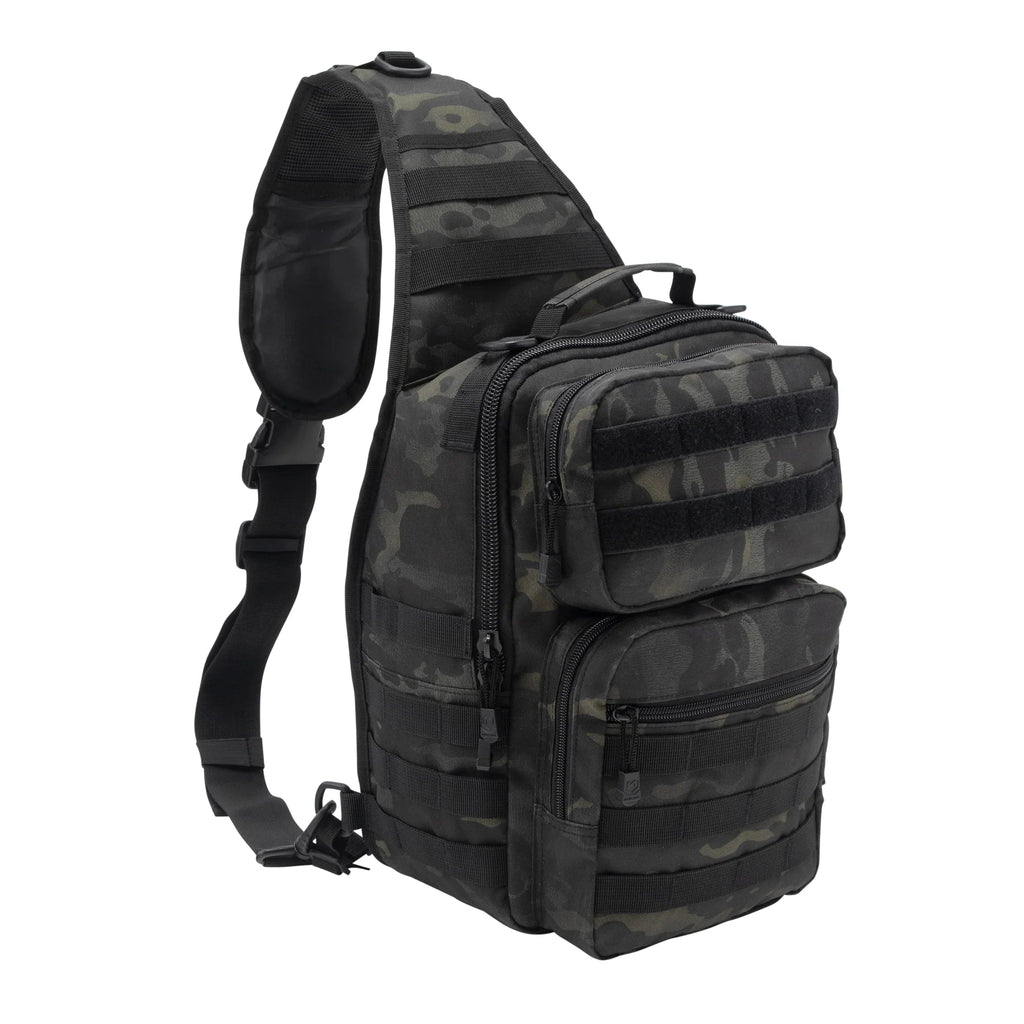ShadowStrider Multicam Black Sling Backpack