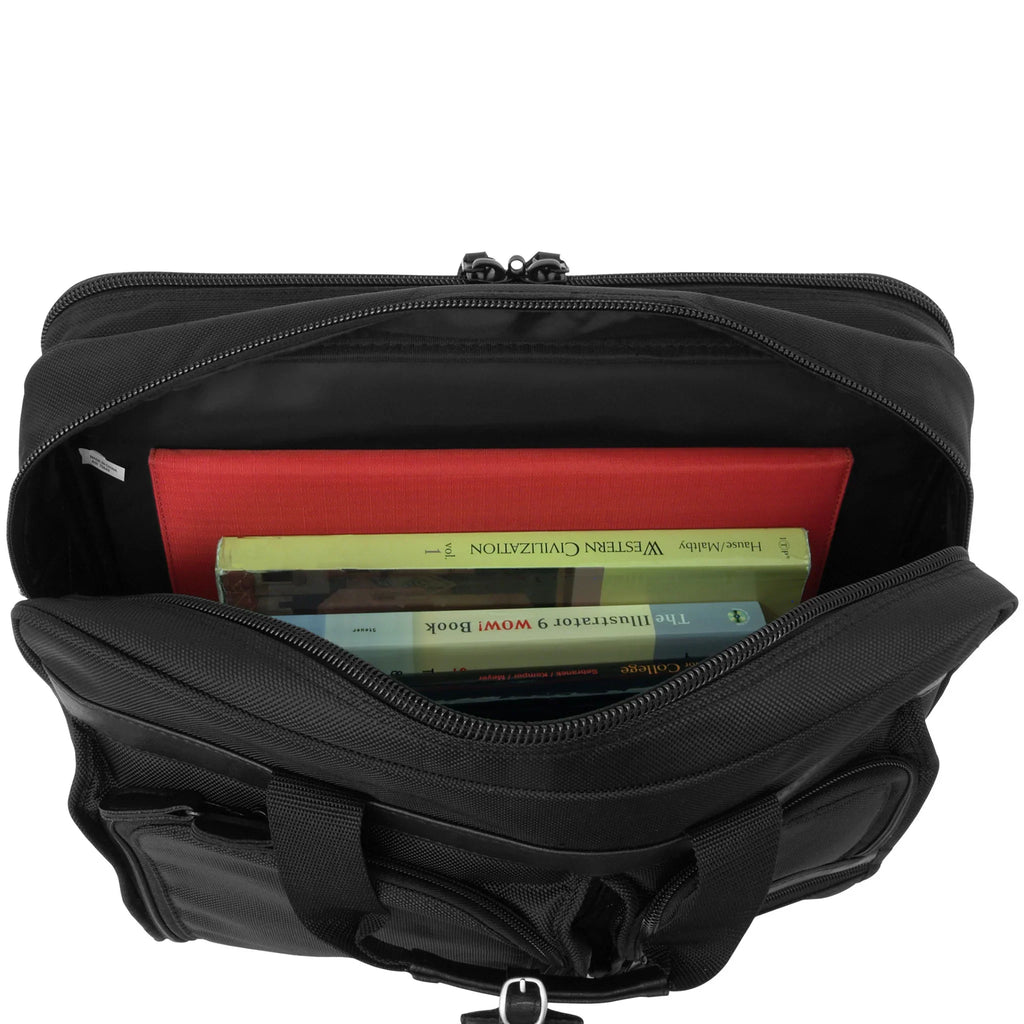 Signature Black Attache with Shoulder Strap