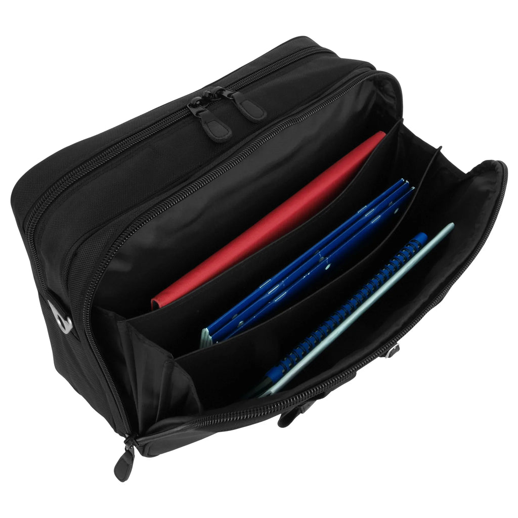 Signature Black Attache with Shoulder Strap