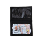 Simple Black ID Holder