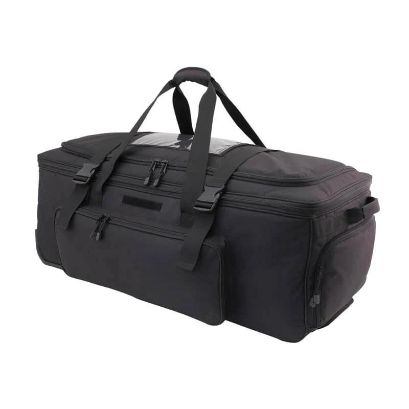 TAA Compliant Black Tactical Expandable Rolling Deployment