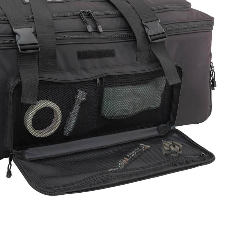 TAA Compliant Black Tactical Expandable Rolling Deployment