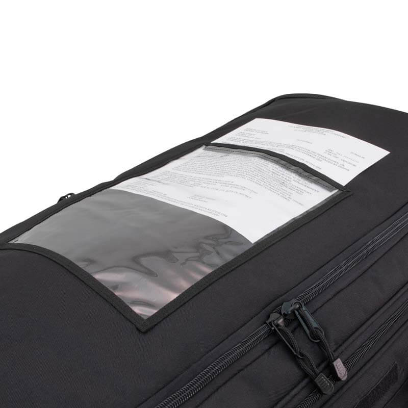 TAA Compliant Black Tactical Expandable Rolling Deployment