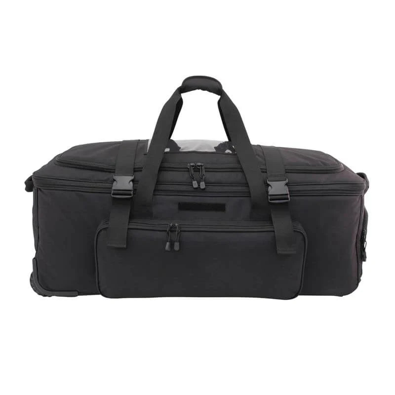 TAA Compliant Black Tactical Expandable Rolling Deployment